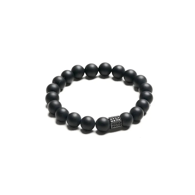 Black Onyx & Bracelet Gift Set