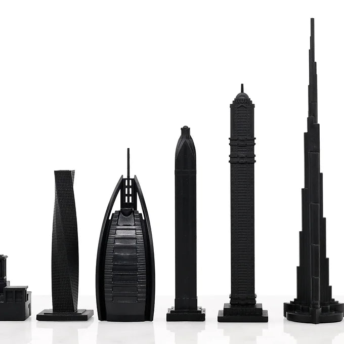 Dubai Skyline Chess Set